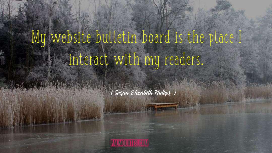 Bulletin Board quotes by Susan Elizabeth Phillips