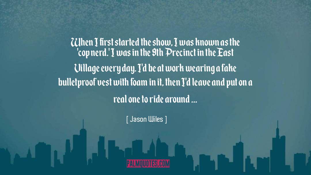 Bulletproof Vest quotes by Jason Wiles