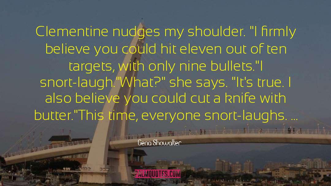 Bullets quotes by Gena Showalter