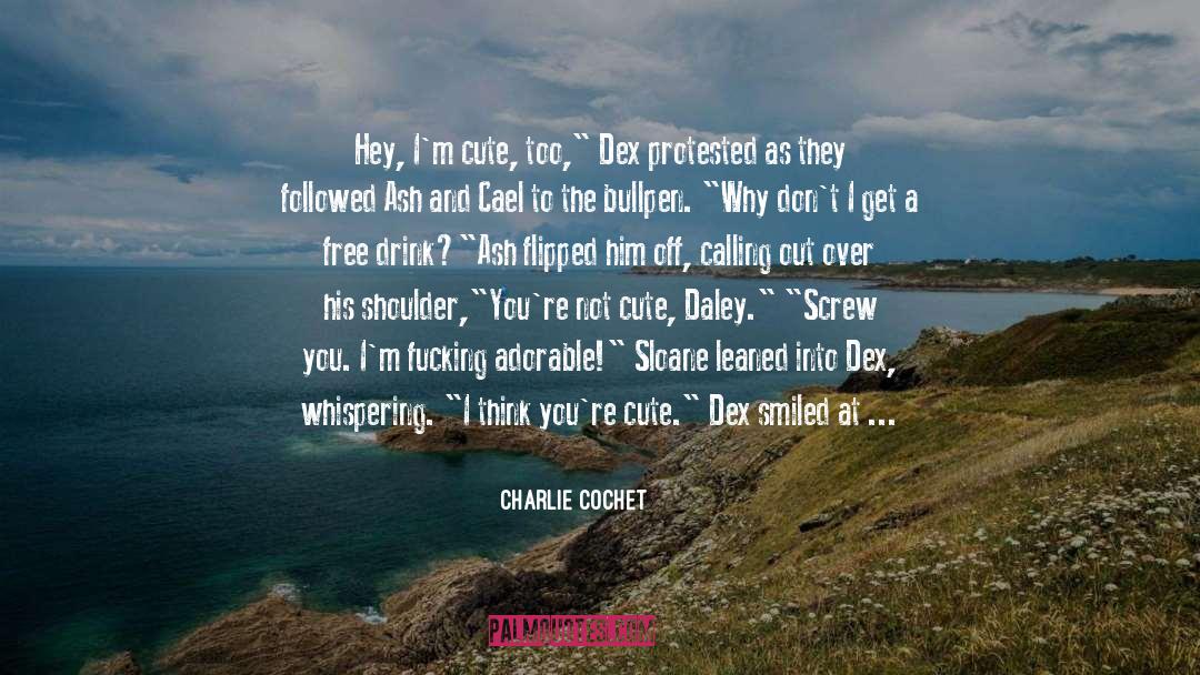 Bullpen quotes by Charlie Cochet