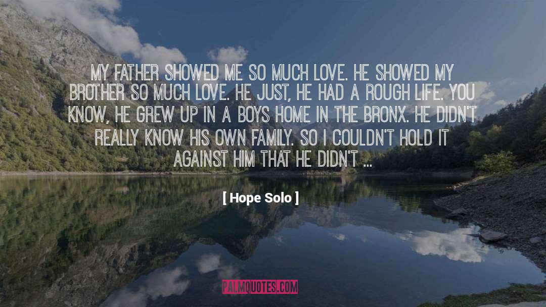 Bulls In The Bronx quotes by Hope Solo