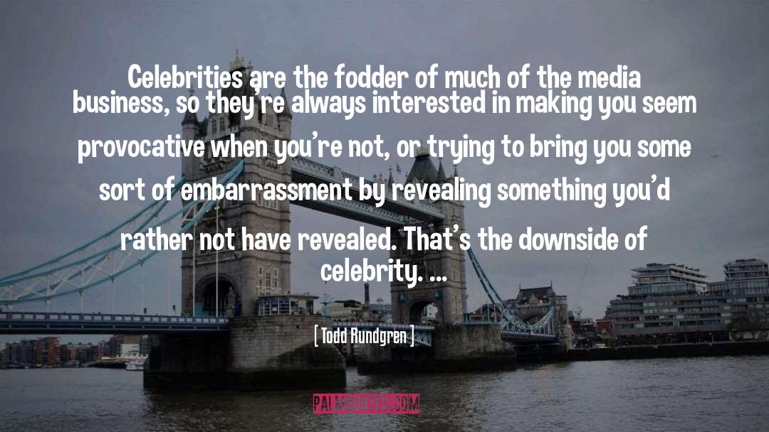 Bullying By Celebrities quotes by Todd Rundgren