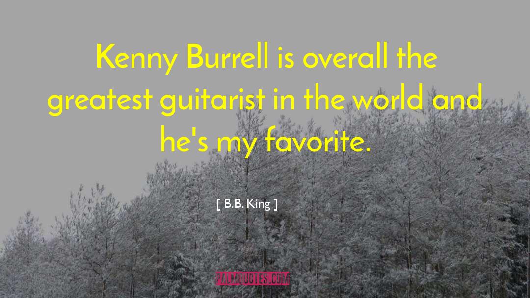 Bumblefoot Guitarist quotes by B.B. King