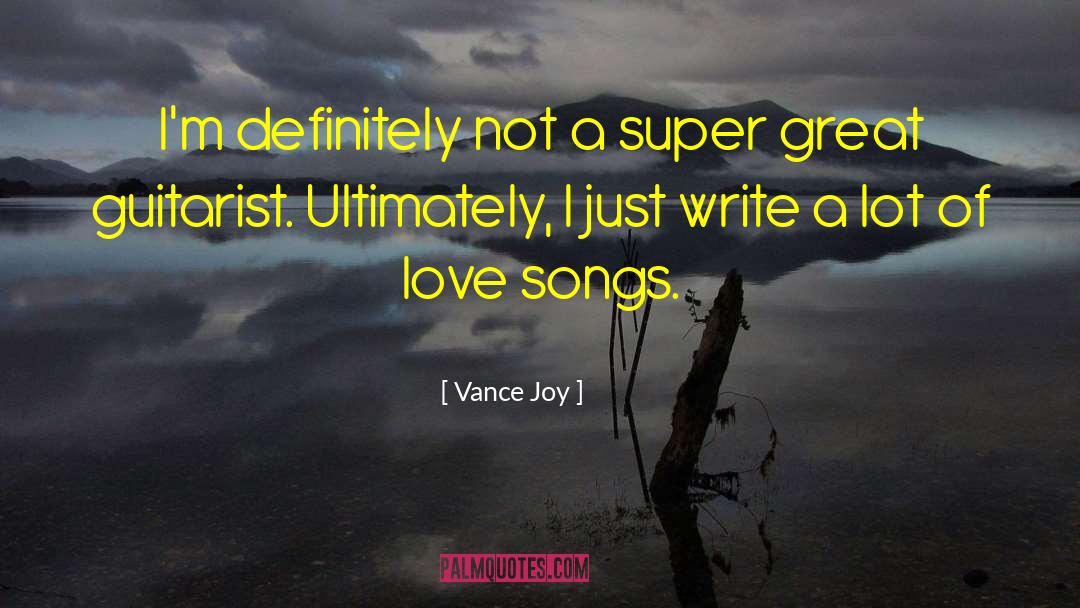 Bumblefoot Guitarist quotes by Vance Joy