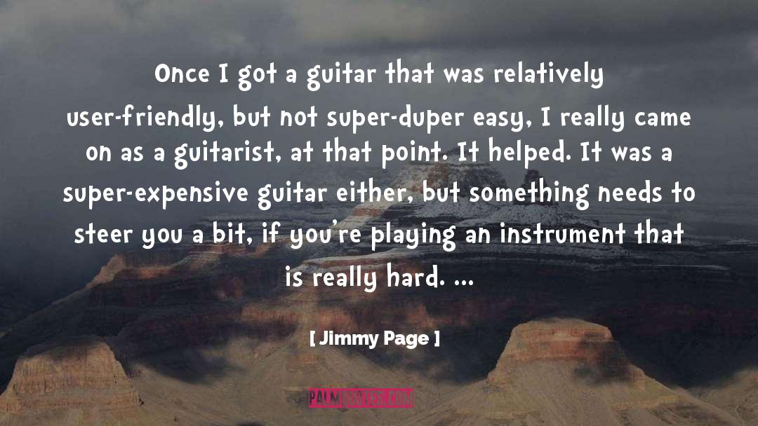 Bumblefoot Guitarist quotes by Jimmy Page