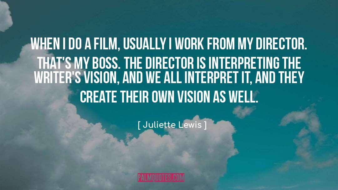 Bumerang Film quotes by Juliette Lewis