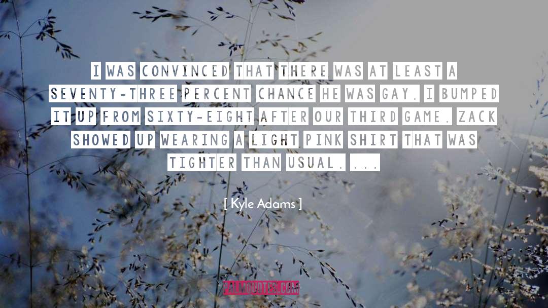 Bumped quotes by Kyle Adams