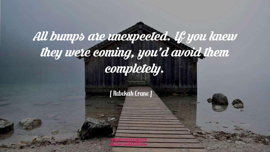 Bumps quotes by Rebekah Crane