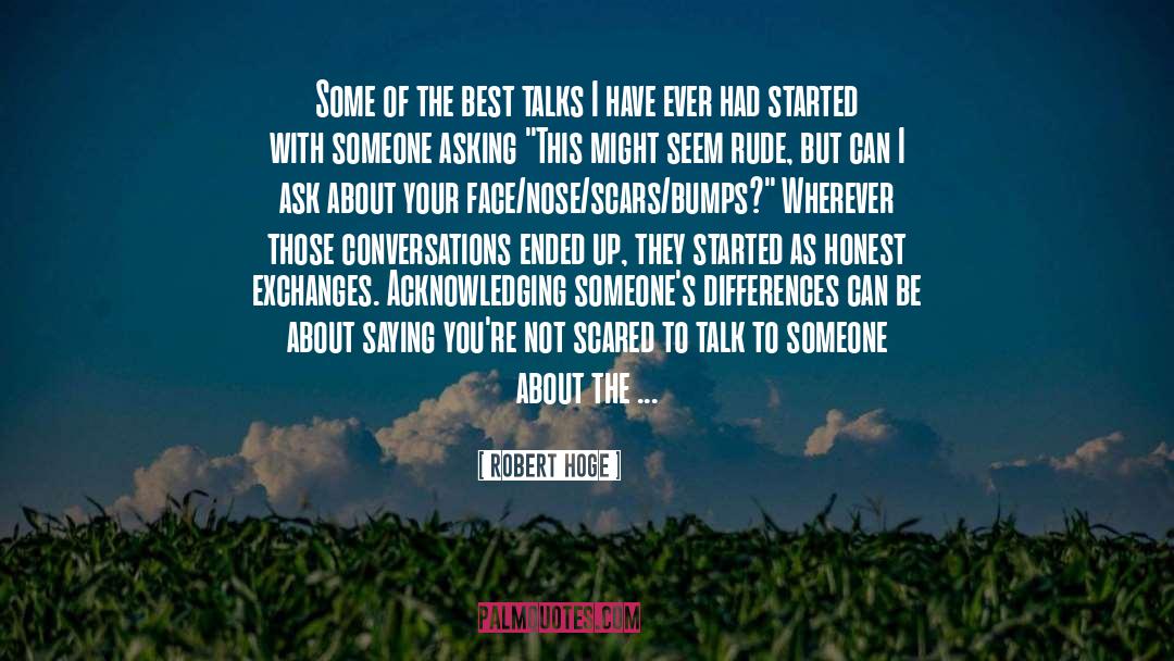Bumps quotes by Robert Hoge