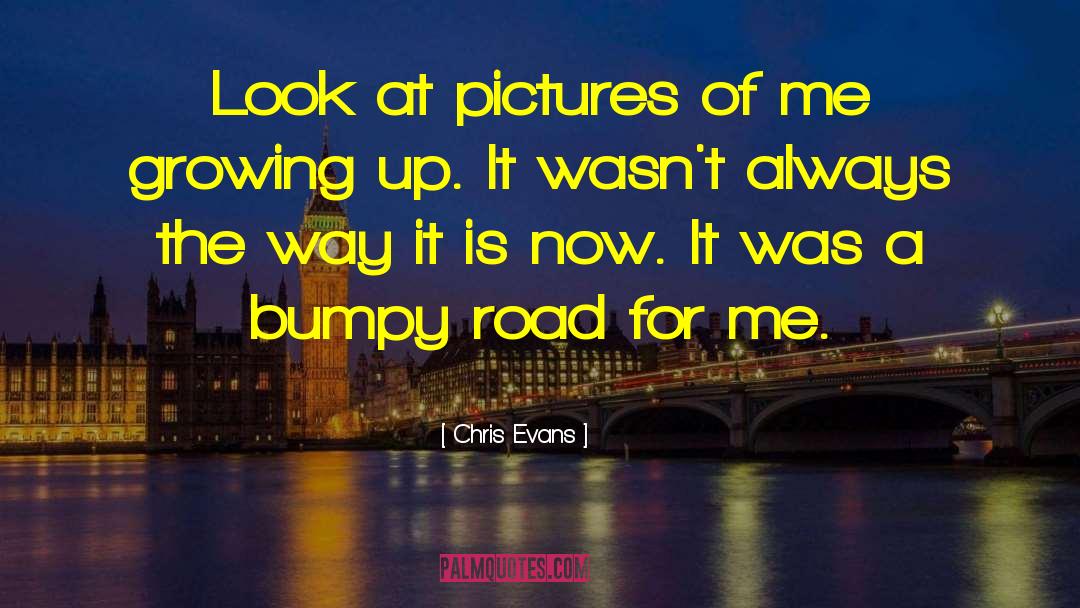 Bumpy Roads quotes by Chris Evans