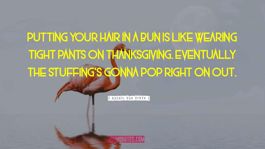 Bun quotes by Rachel Van Dyken