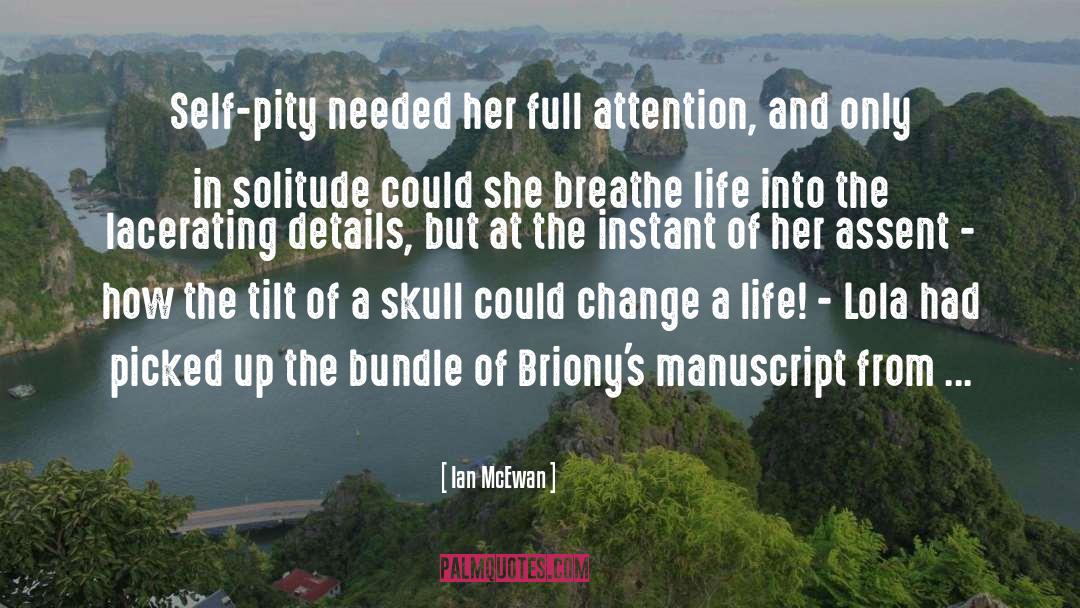 Bundle quotes by Ian McEwan