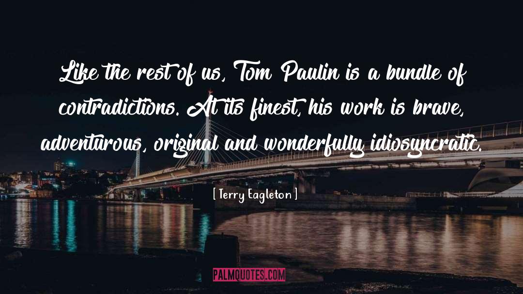 Bundle quotes by Terry Eagleton