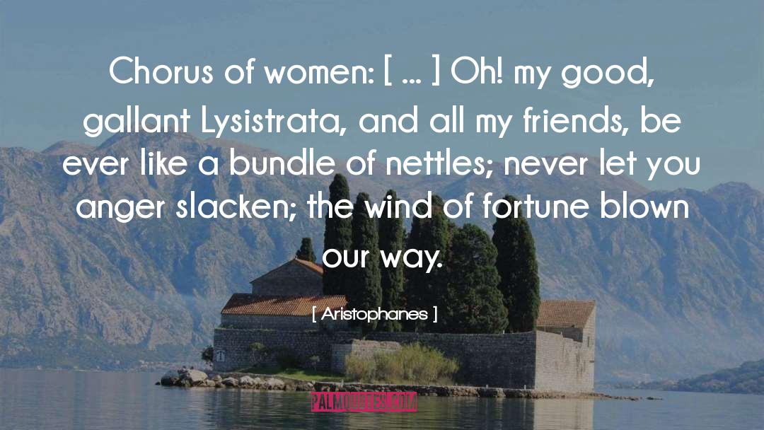 Bundles quotes by Aristophanes