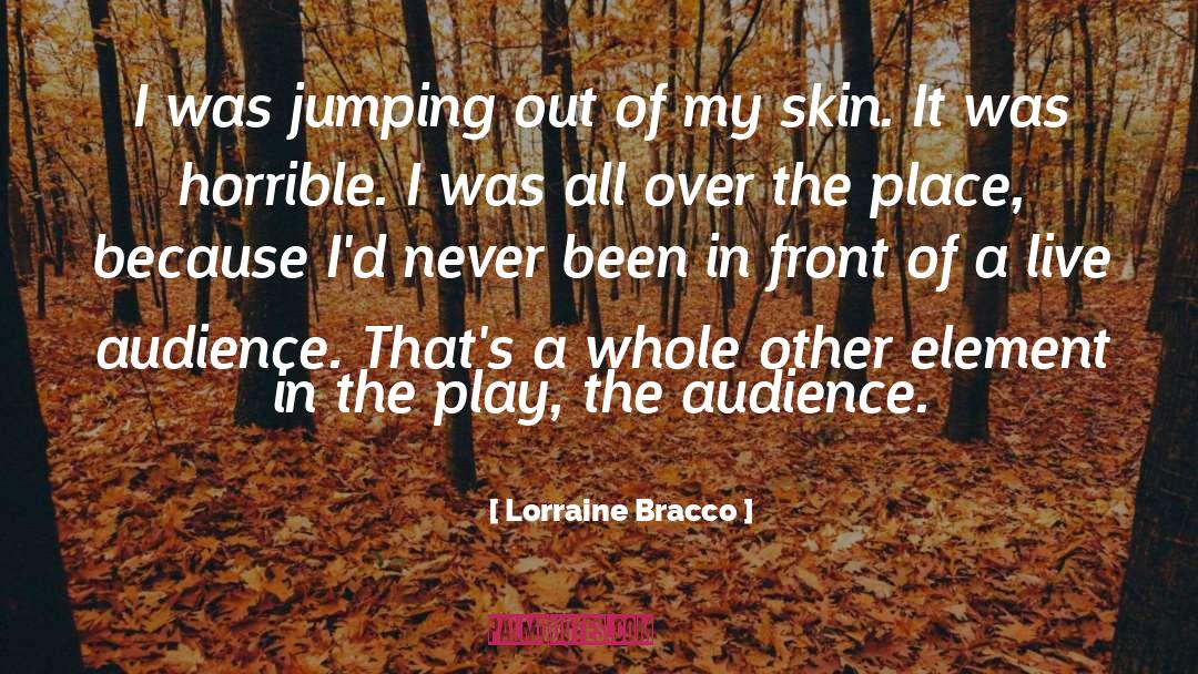 Bungee Jumping quotes by Lorraine Bracco