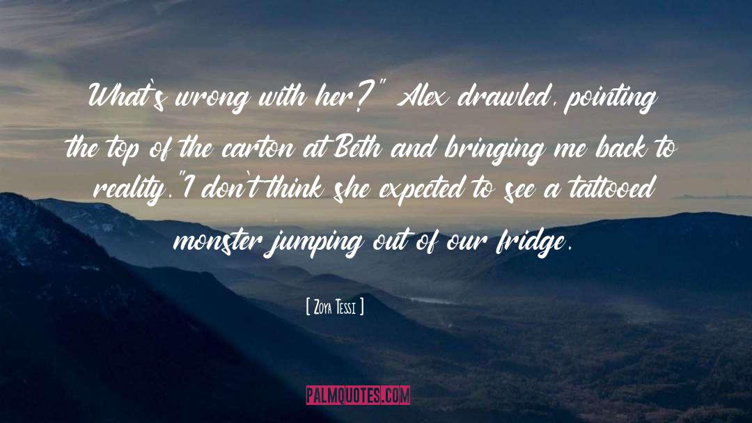 Bungee Jumping quotes by Zoya Tessi