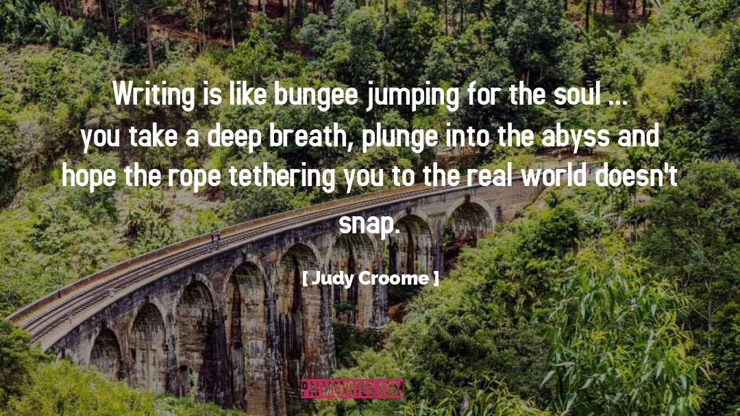 Bungee quotes by Judy Croome