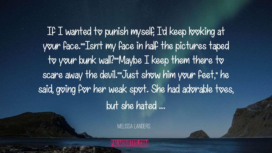 Bunk quotes by Melissa Landers