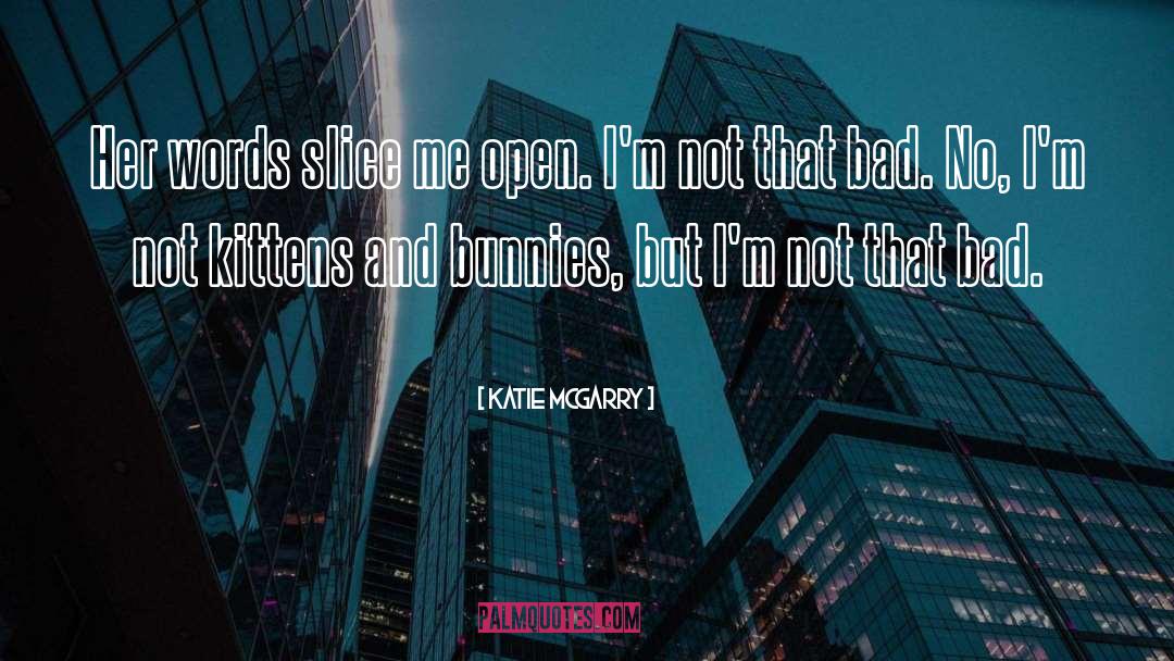 Bunnies quotes by Katie McGarry
