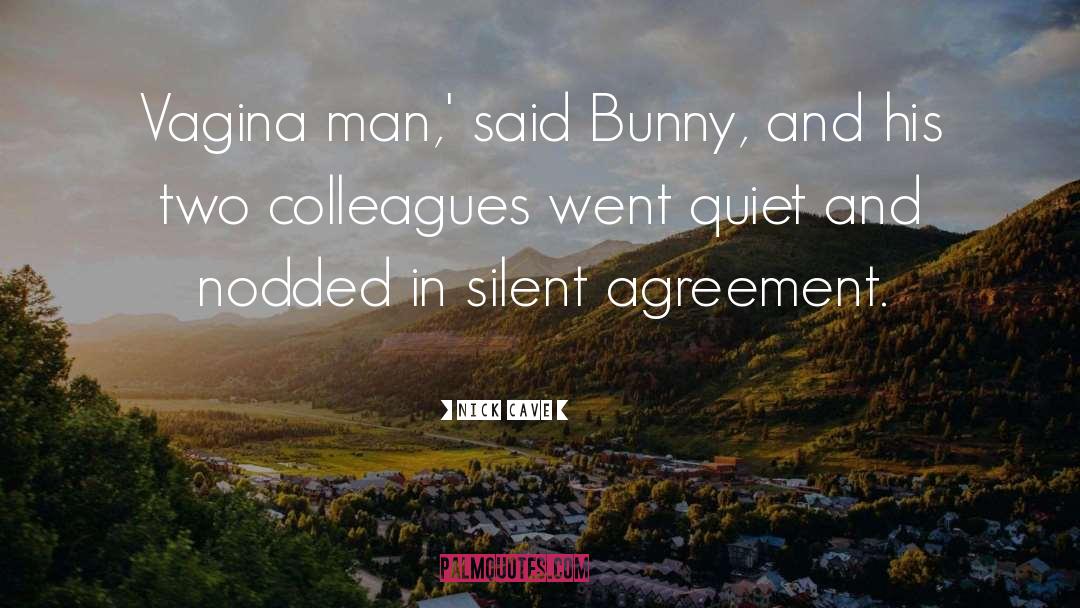 Bunny quotes by Nick Cave