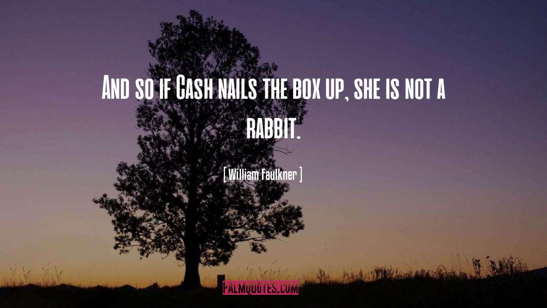 Bunny Rabbit quotes by William Faulkner