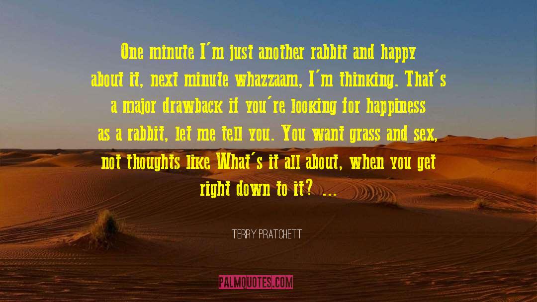 Bunny Rabbits quotes by Terry Pratchett