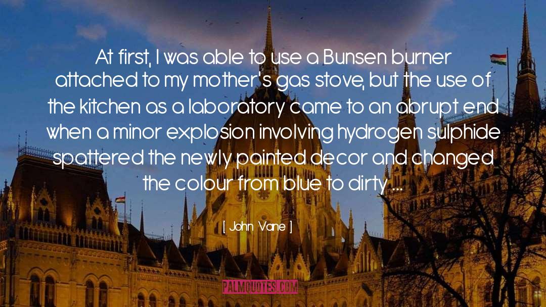 Bunsen quotes by John Vane