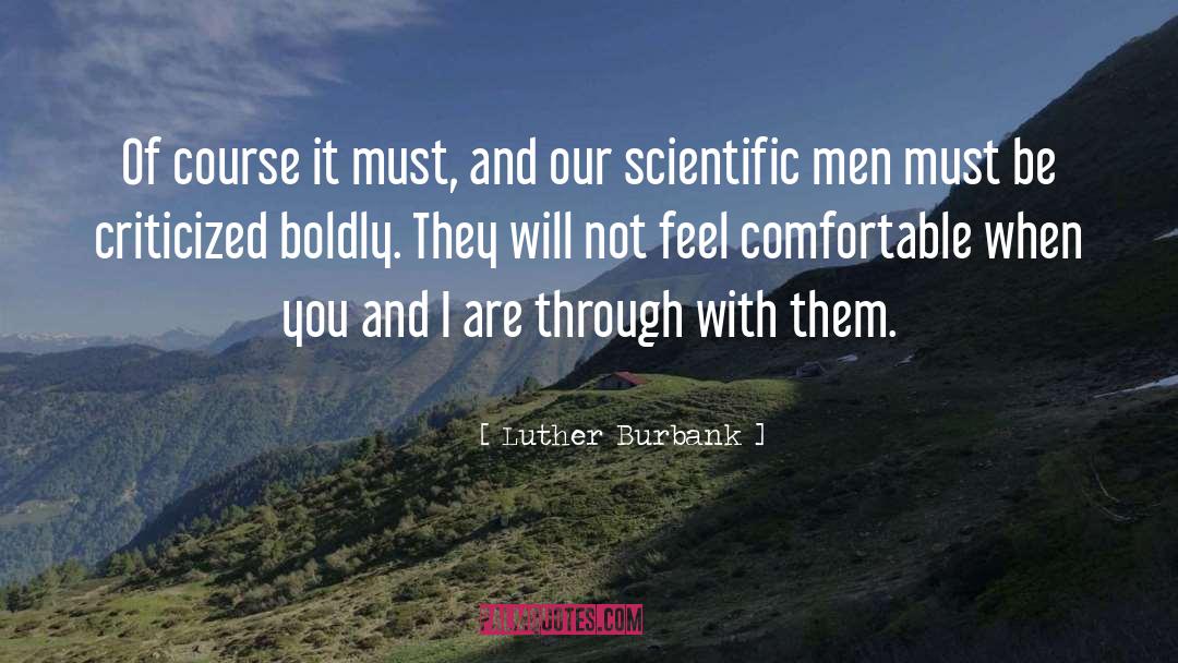 Burbank quotes by Luther Burbank