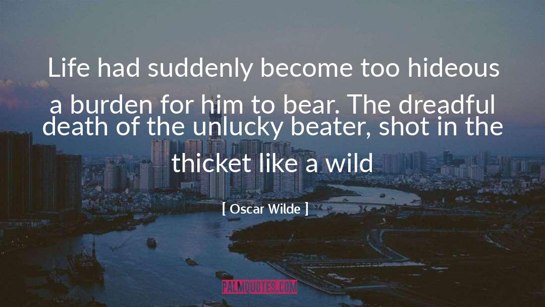 Burden Of Responsibility quotes by Oscar Wilde