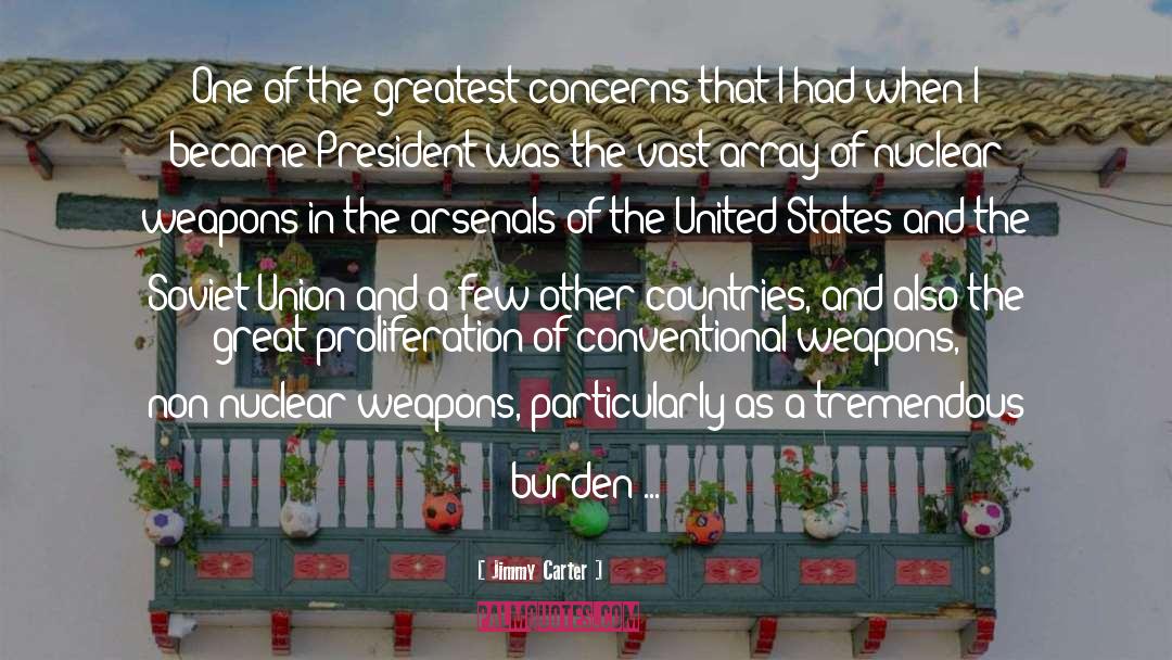 Burden quotes by Jimmy Carter