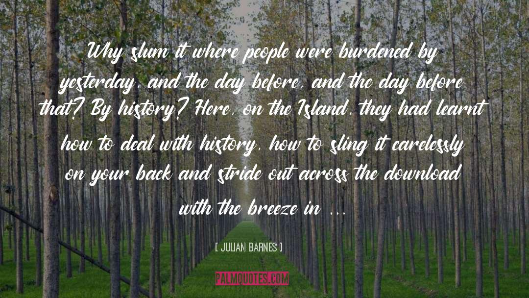 Burdened quotes by Julian Barnes