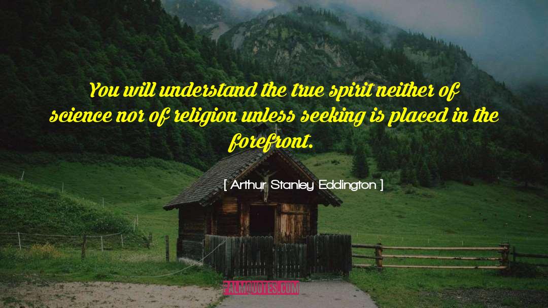 Burdens Of Religion quotes by Arthur Stanley Eddington