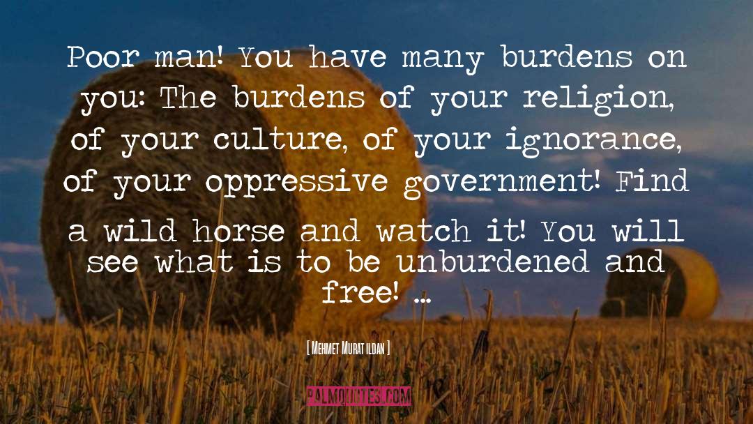 Burdens Of Religion quotes by Mehmet Murat Ildan