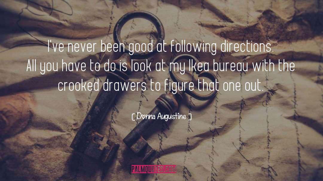 Bureau quotes by Donna Augustine