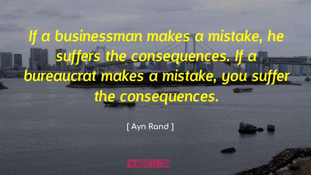 Bureaucrat quotes by Ayn Rand