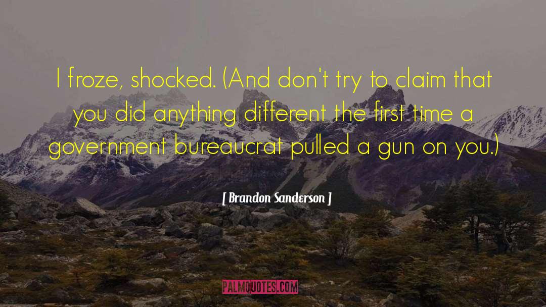 Bureaucrat quotes by Brandon Sanderson