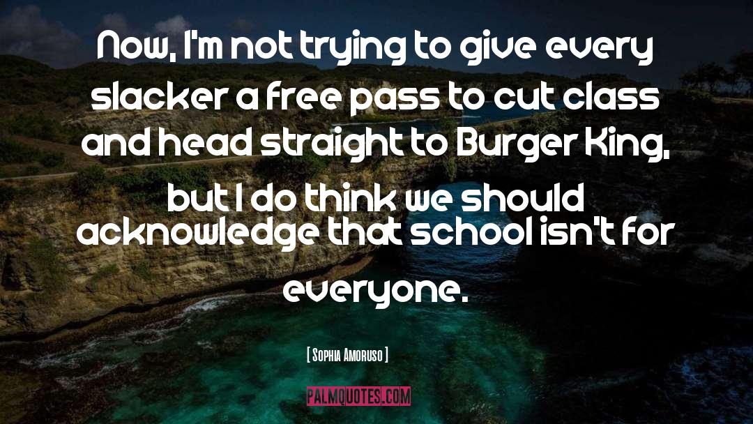 Burger King quotes by Sophia Amoruso