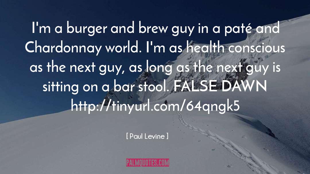 Burger quotes by Paul Levine