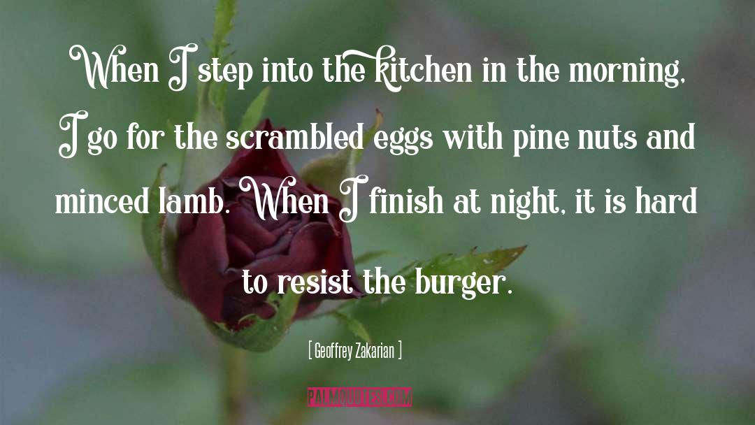 Burger quotes by Geoffrey Zakarian