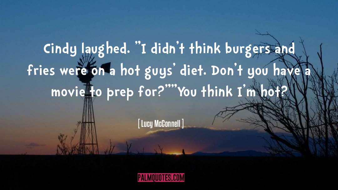 Burgers quotes by Lucy McConnell