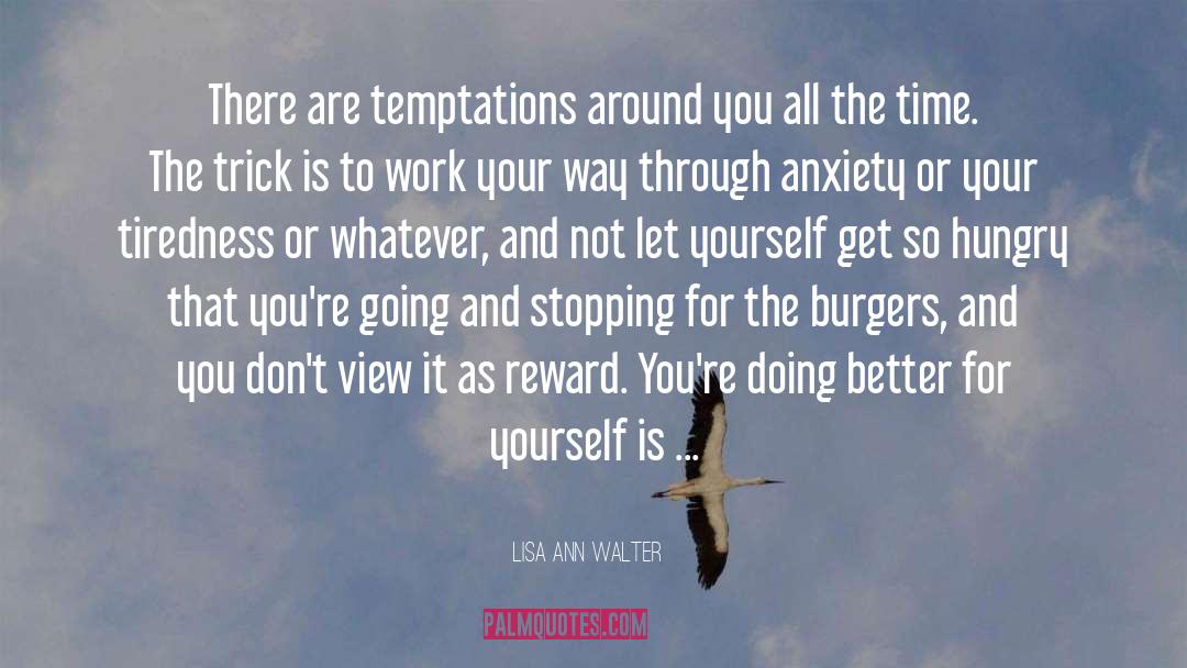 Burgers quotes by Lisa Ann Walter