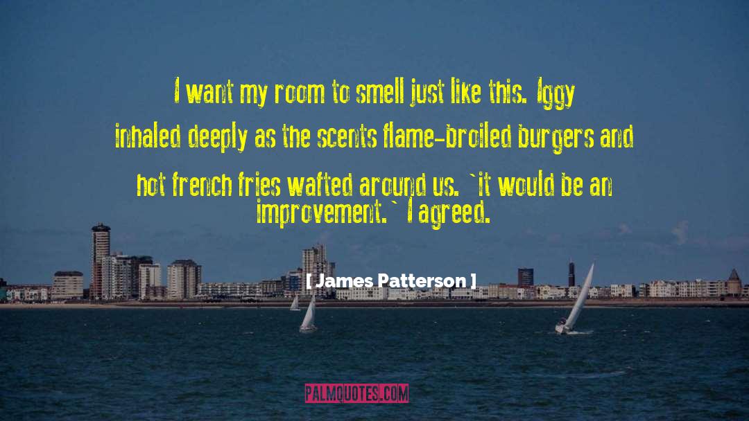 Burgers quotes by James Patterson