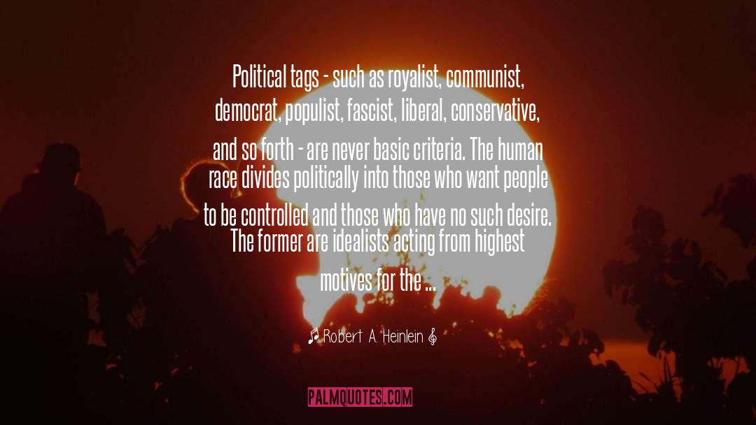 Burghers Communist quotes by Robert A. Heinlein