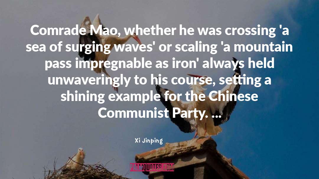 Burghers Communist quotes by Xi Jinping