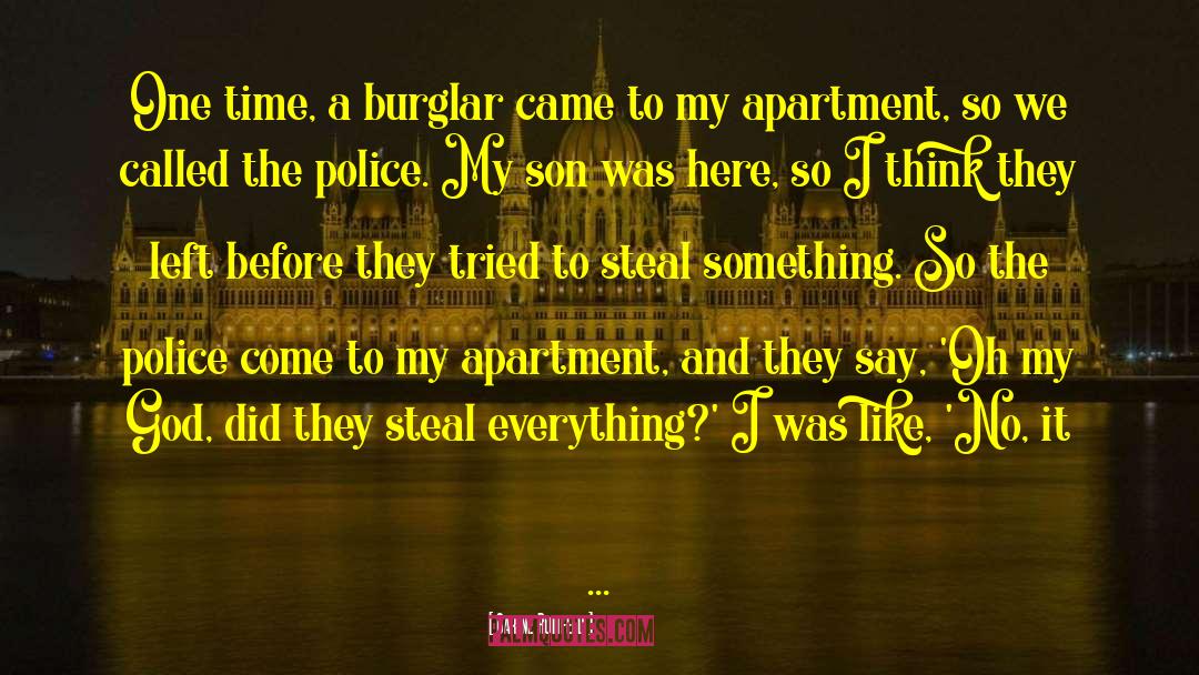 Burglar quotes by Carine Roitfeld