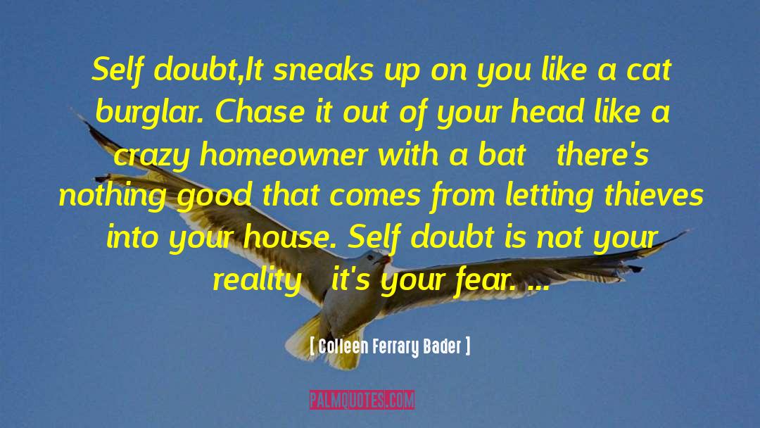 Burglar quotes by Colleen Ferrary Bader
