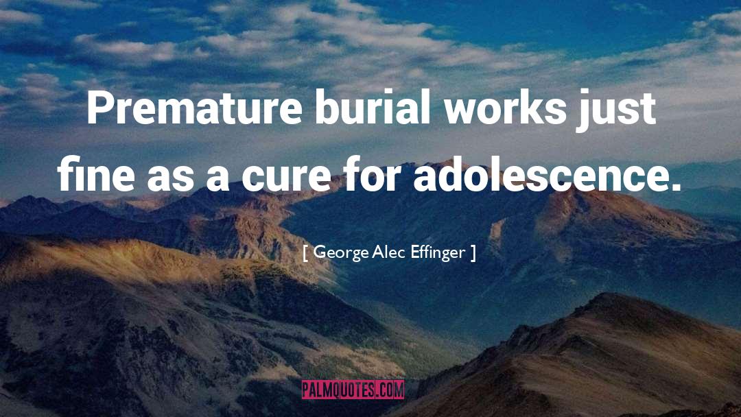 Burial quotes by George Alec Effinger
