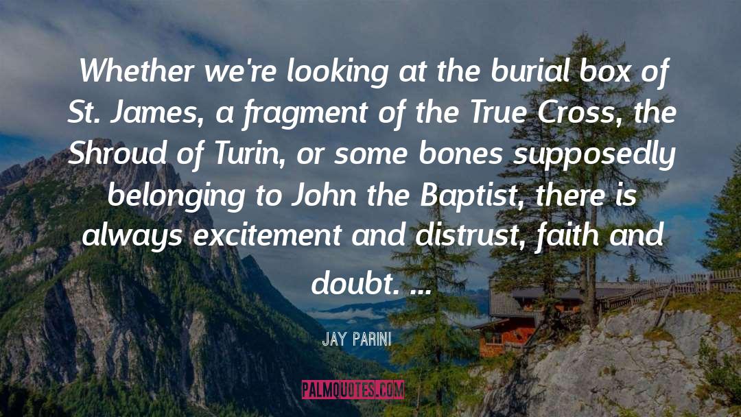 Burial quotes by Jay Parini
