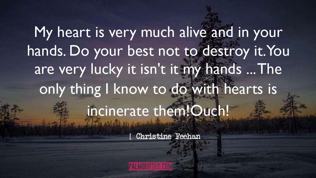 Buried Alive quotes by Christine Feehan