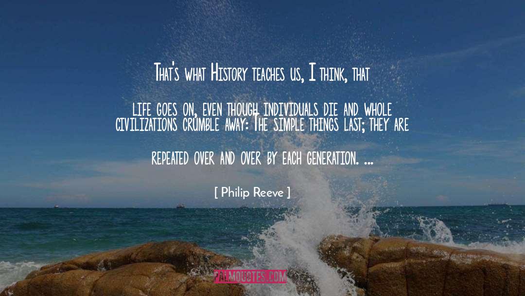 Buried By History quotes by Philip Reeve